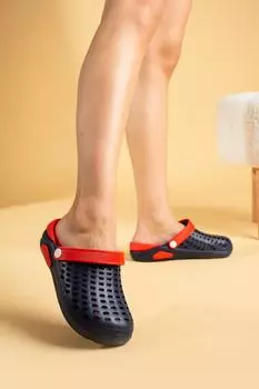 Женские сандалии EVA Comfortable Sole DNZ 58Navy BlueRed