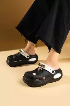 Женские сандалии Eva с высокой подошвой и пряжкой в виде бабочки и цветка, DNZ227-24Byz