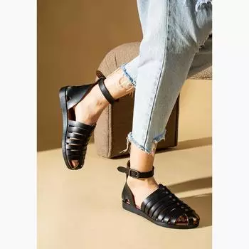 Женские сандалии Gladio с пряжкой на плоской подошве нового сезона 51-172-23