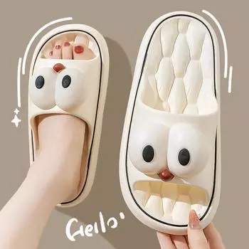 Женские сандалии из ЭВА для использования на улице и в помещении, нескользящие, дезодорирующие, на толстой подошве, для мужчин в летний период. 40-41 жёлтый