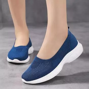 Женские сандалии, кроссовки, повседневные летние черные носки, синие легкие пляжные туфли, большой размер EU: 36 чёрный