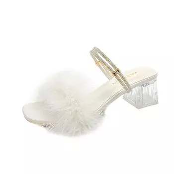 Женские сандалии Летняя обувь для женщин Высокие каблуки Дизайнерские сандалии на каблуках Женские туфли на платформе Роскошные женские тапочки Женская обувь 35