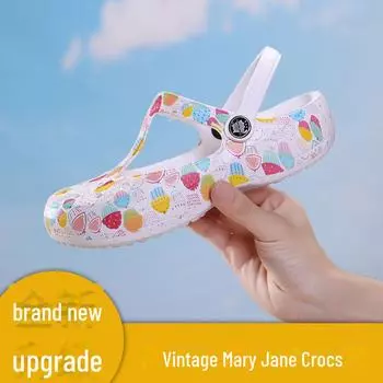 Женские сандалии Ma Lizhen на нескользящей платформе, мода 2021 года, пляжная обувь на толстой подошве W5=35 чёрный