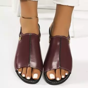 Женские сандалии на плоской подошве Домашние повседневные тапочки Летняя обувь Модные платья Пляжные бохо сандалии Трендовая модная обувь для женщин 36