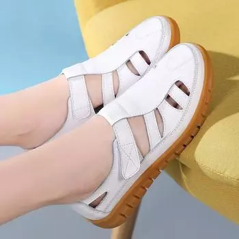 Женские сандалии Новые летние женские сандалии Удобные балетки Прогулочные сандалии Пляжная обувь Женская обувь sandalias de mujer 35