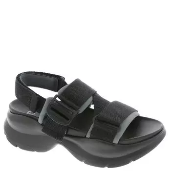 Женские сандалии UGG La Camp Sport 24 см, Черные, US-7, чёрный