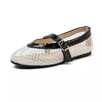 Женские сандалии в сетку, женские сандалии на плоской подошве, размер в сетку, весенне-летняя женская обувь 35