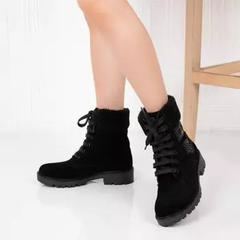 Женские сапоги из натуральной кожи