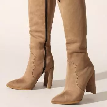 Женские сапоги из норки