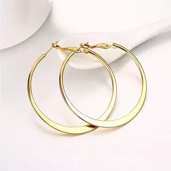 Женские серьги Европейские и американские украшения Серьги из розового золота Модные серьги