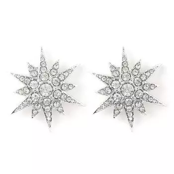 Женские серьги-гвоздики Estele Quality Multi Star