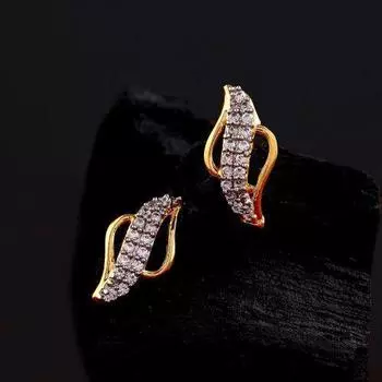 Женские серьги-гвоздики Estele с позолоченным жемчугом и жемчугом