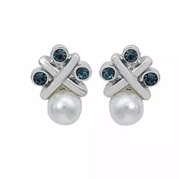 Женские серьги-гвоздики Gehena by Estele