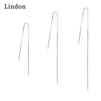 Женские серьги из медного сплава с цирконом Lindon - Серьги-подвески в подарок на свадебную вечеринку 9cm