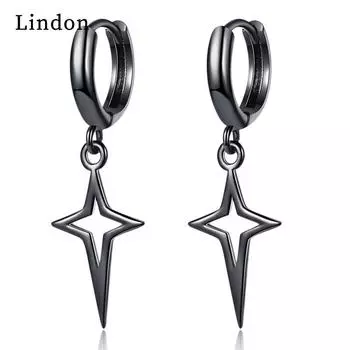 Женские серьги из медного сплава с цирконом Lindon - Серьги-подвески в подарок на свадебную вечеринку