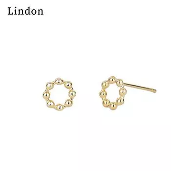 Женские серьги из медного сплава с цирконом Lindon - Серьги-подвески в подарок на свадебную вечеринку