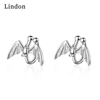 Женские серьги из медного сплава с цирконом Lindon - Серьги-подвески в подарок на свадебную вечеринку