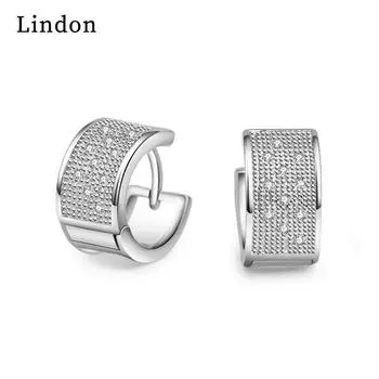 Женские серьги из медного сплава с цирконом Lindon - Серьги-подвески в подарок на свадебную вечеринку