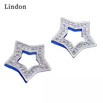 Женские серьги из медного сплава с цирконом Lindon - Серьги-подвески в подарок на свадебную вечеринку