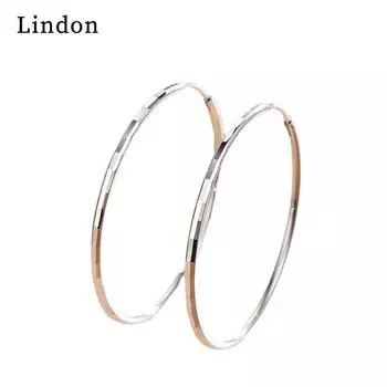 Женские серьги из медного сплава с цирконом Lindon - Серьги-подвески в подарок на свадебную вечеринку 3cm