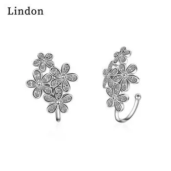 Женские серьги из медного сплава с цирконом Lindon - Серьги-подвески в подарок на свадебную вечеринку