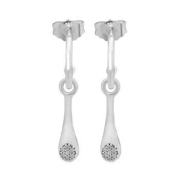 Женские серьги из стерлингового серебра 925 пробы с прозрачным фианитом, современные серьги-гвоздики LovePods, модные украшения Pendientes Mujer