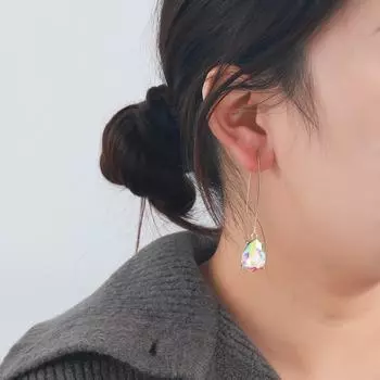 Женские серьги-капли с леопардовым принтом 2024 года — красочный черно-белый узор, простые модные украшения. фиолетовый