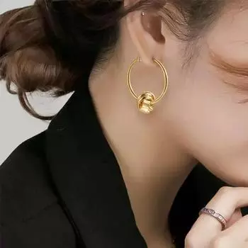 Женские серьги-клипсы, летние маленькие серьги, серьги с кисточками и драгоценными камнями One Size