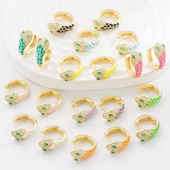 Женские серьги-кольца в богемном стиле О-образной формы, креативные рисовые бусины, преувеличенные аксессуары, серьги OneSize белый