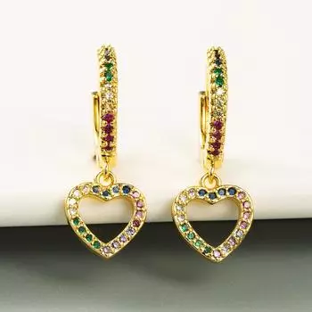 Женские серьги-кольца в богемном стиле О-образной формы, креативные рисовые бусины, преувеличенные аксессуары, серьги OneSize золотой