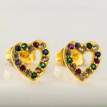 Женские серьги-кольца в богемном стиле О-образной формы, креативные рисовые бусины, преувеличенные аксессуары, серьги OneSize золотой