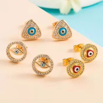 Женские серьги-кольца в богемном стиле О-образной формы, креативные рисовые бусины, преувеличенные аксессуары, серьги OneSize красный