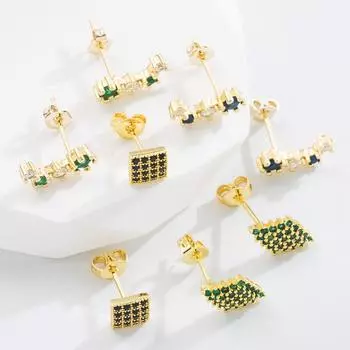 Женские серьги-кольца в богемном стиле О-образной формы, креативные рисовые бусины, преувеличенные аксессуары, серьги OneSize