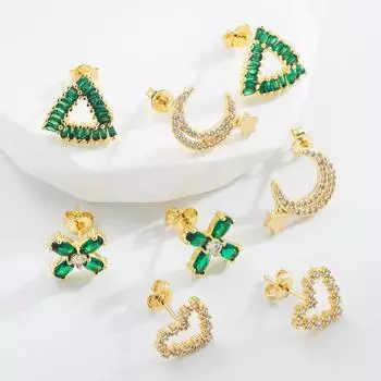 Женские серьги-кольца в богемном стиле О-образной формы, креативные рисовые бусины, преувеличенные аксессуары, серьги OneSize