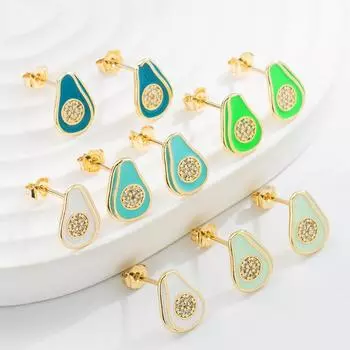 Женские серьги-кольца в богемном стиле О-образной формы, креативные рисовые бусины, преувеличенные аксессуары, серьги OneSize белый