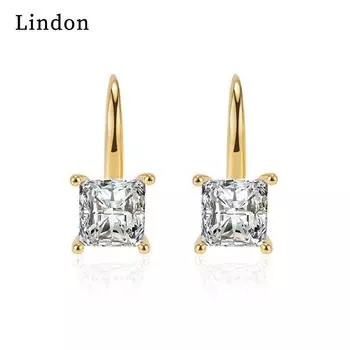 Женские серьги Lindon из медного сплава с цирконием, серьги-капли для женщин, подарки для свадебной вечеринки