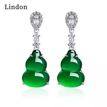 Женские серьги Lindon из медного сплава с цирконием, серьги-капли для женщин, подарки для свадебной вечеринки