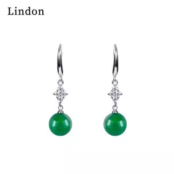 Женские серьги Lindon из медного сплава с цирконием, серьги-капли для женщин, подарки для свадебной вечеринки