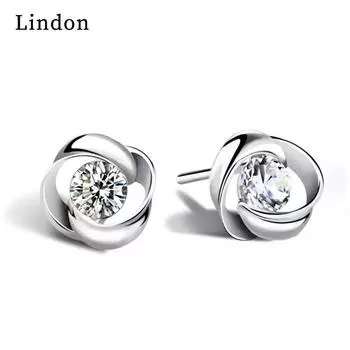 Женские серьги Lindon из медного сплава с цирконием, серьги-капли для женщин, подарки для свадебной вечеринки