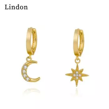 Женские серьги Lindon из медного сплава с цирконием, серьги-капли для женщин, подарки для свадебной вечеринки