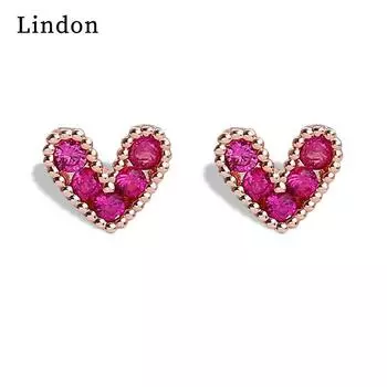 Женские серьги Lindon из медного сплава с цирконием, серьги-капли для женщин, подарки для свадебной вечеринки