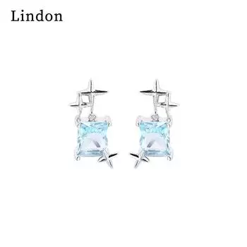 Женские серьги Lindon из медного сплава с цирконием, серьги-капли для женщин, подарки для свадебной вечеринки