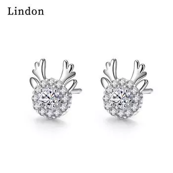 Женские серьги Lindon из медного сплава с цирконием, серьги-капли для женщин, подарки для свадебной вечеринки