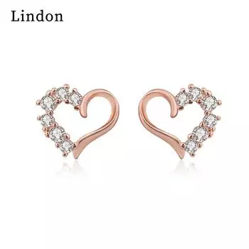 Женские серьги Lindon из медного сплава с цирконием, серьги-капли для женщин, подарки для свадебной вечеринки