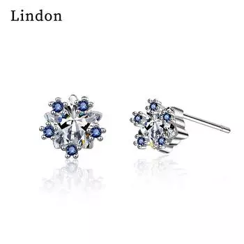 Женские серьги Lindon из медного сплава с цирконием, серьги-капли для женщин, подарки на свадьбу