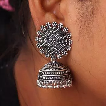 Женские серьги Preyans From Jhumki (Серебряный)