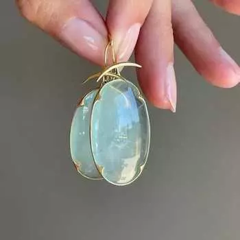 Женские серьги Ретро преувеличенные модные украшения Женские серьги золотой