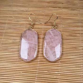 Женские серьги с бриллиантами и агатами, серьги-подвески для элегантных женщин, одежда для свадебной вечеринки, ювелирные изделия 23 x 48 mm