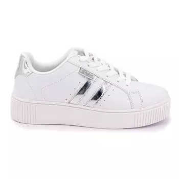 Женские серебристо-белые кроссовки DEELUXE 74 36 белый