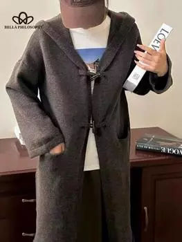 Женские серые кардиганы на осень, повседневный длинный вязаный кардиган, женский свитер, пальто, новые кардиганы, женская одежда one size абрикосовый